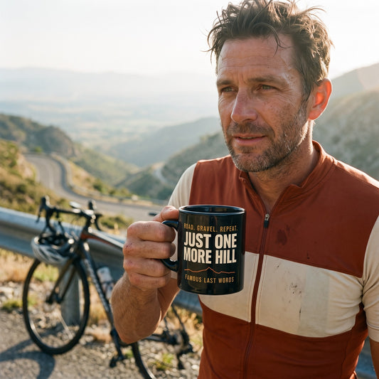 Just One More Hill print — lifestyle