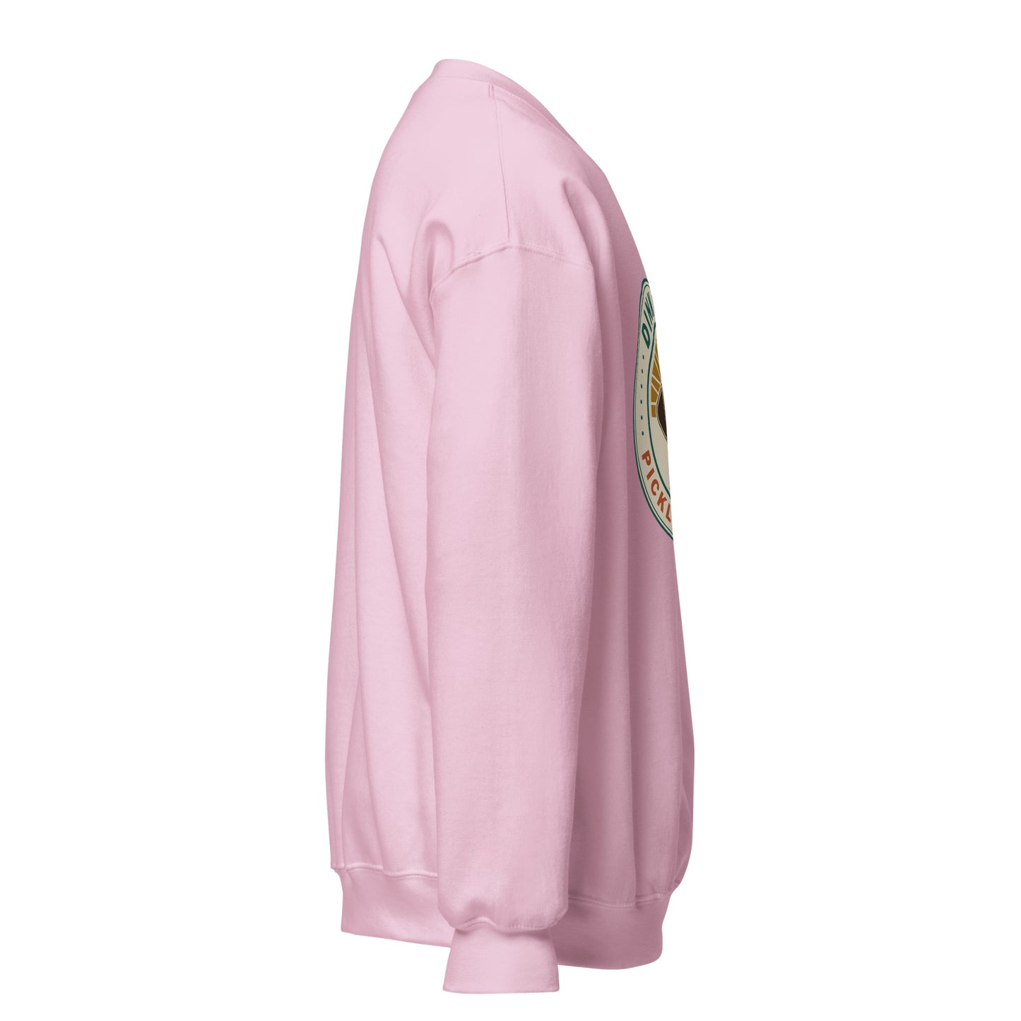 Dink Era Pickleball Club crewneck — Light Pink, right