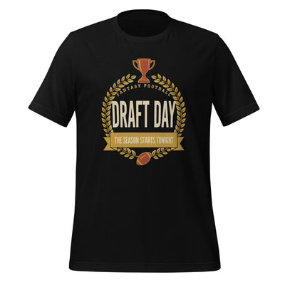 Vintage Fantasy Football Shirt, Draft Day Gift, Retro Fantasy League Tee — Draft Day Almanac: The Season Starts Tonight