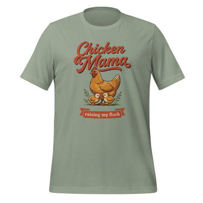 Chicken Mama Shirt, Raising My Flock, Chicken Keeper Gift — Farmhouse Chicken Mom Tee