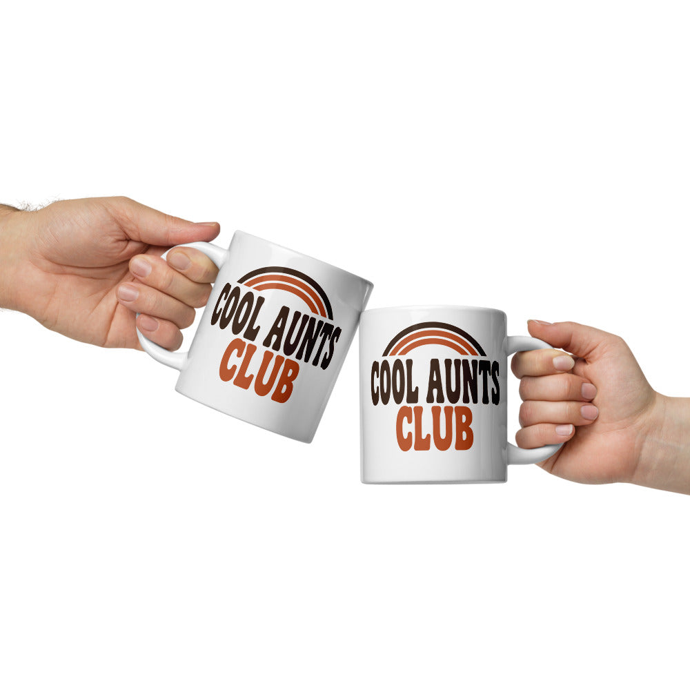 Cool Aunts Club print — 20 oz, front