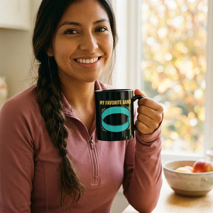 My Favorite Band funny physical therapy mug — lifestyle
