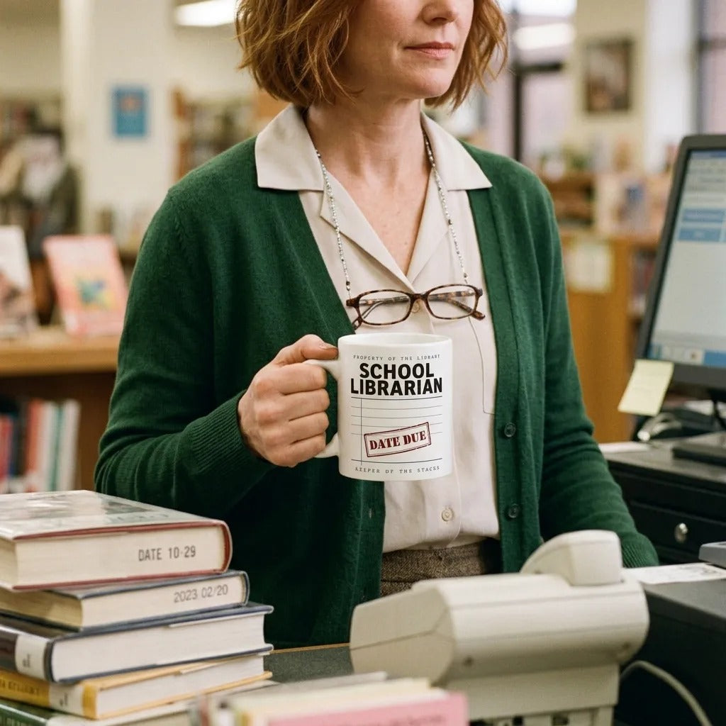 Property of the School Library print — lifestyle