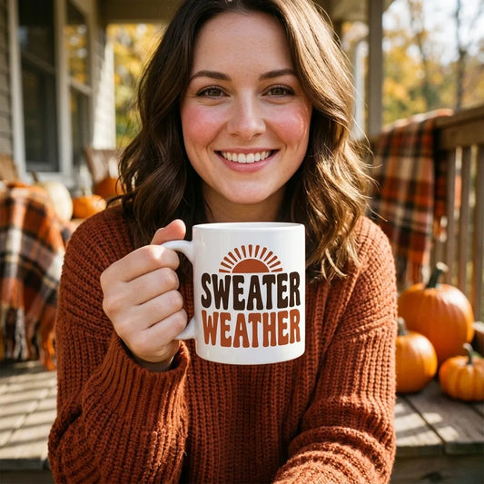 Sweater Weather print — lifestyle
