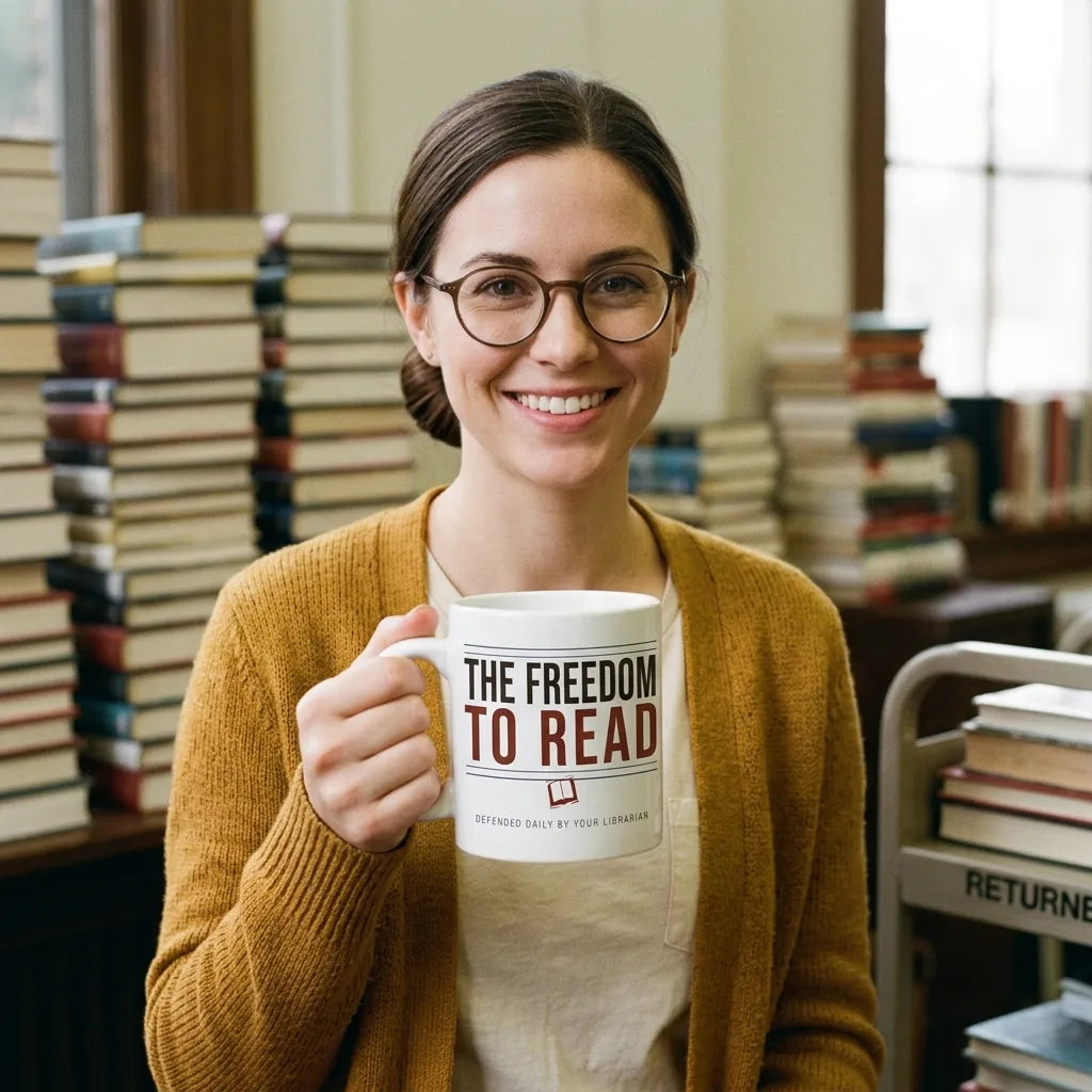 The Freedom to Read print — lifestyle
