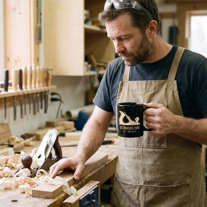 Fig. 4 The Smoothing Plane woodworking print — lifestyle