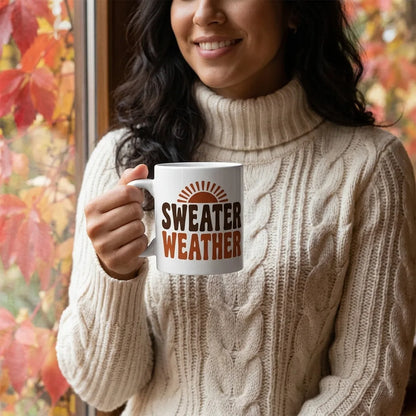 Sweater Weather print — lifestyle