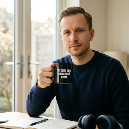 This Could Have Been An Email coffee mug — lifestyle