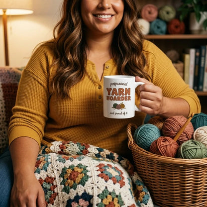 Professional Yarn Hoarder print — lifestyle