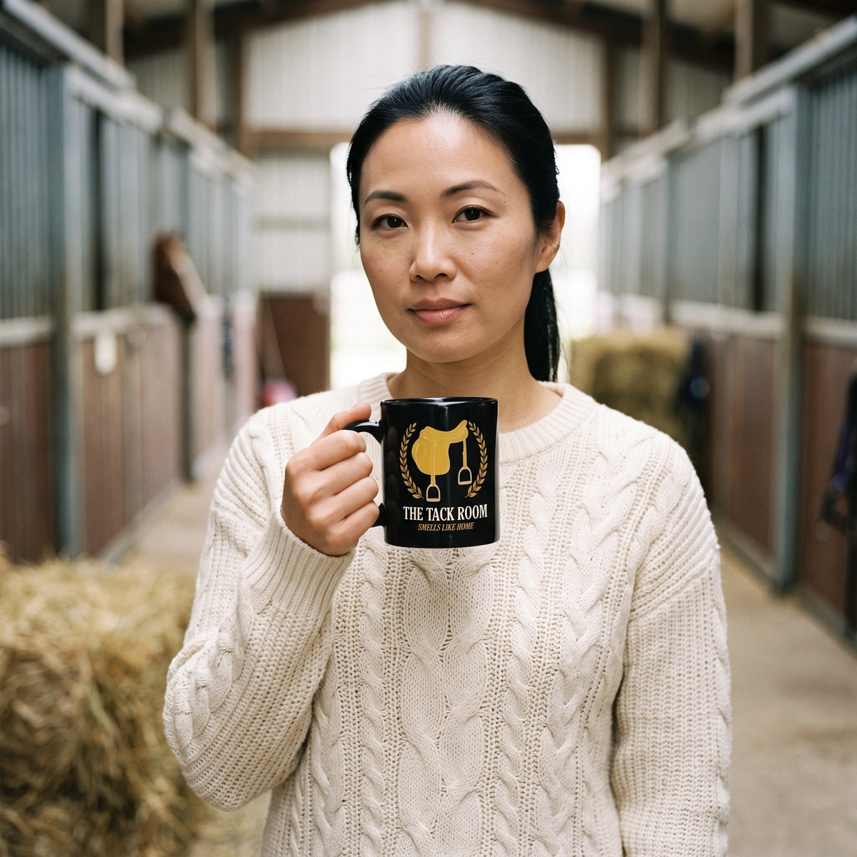 The Tack Room print — lifestyle