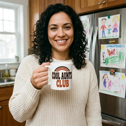 Cool Aunts Club print — lifestyle