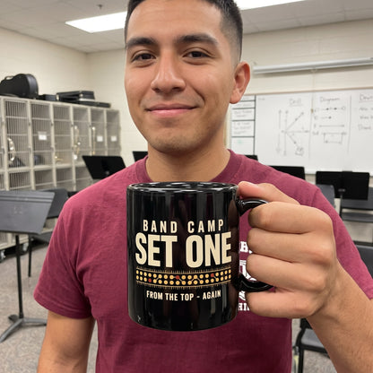 Set One marching band drill chart print — lifestyle