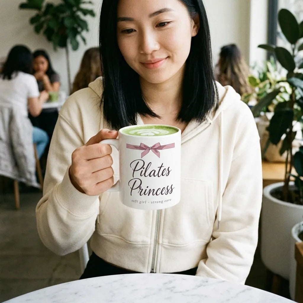Pilates Princess print — lifestyle