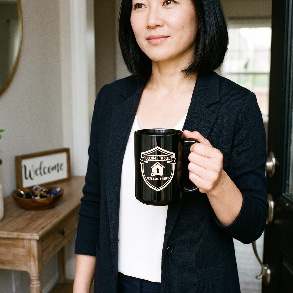 Licensed to Sell print — lifestyle