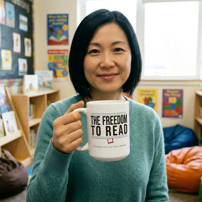 The Freedom to Read print — lifestyle