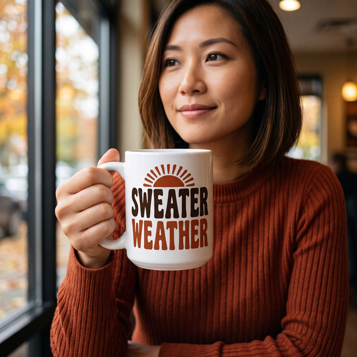 Sweater Weather print — lifestyle