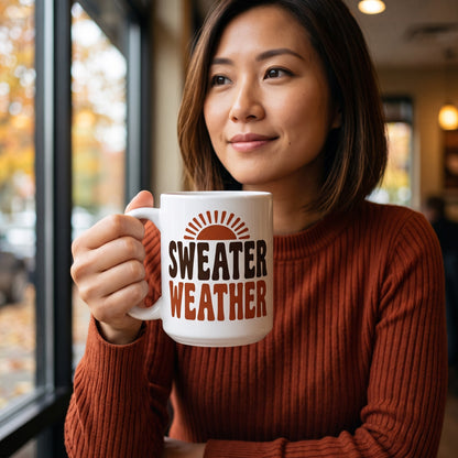 Sweater Weather print — lifestyle
