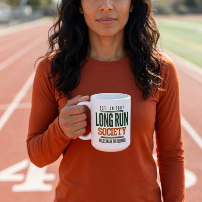 Long Run Society print — lifestyle