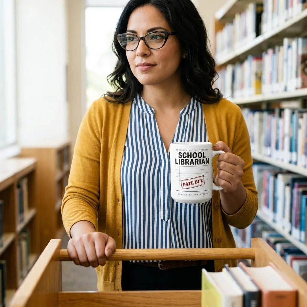 Property of the School Library print — lifestyle