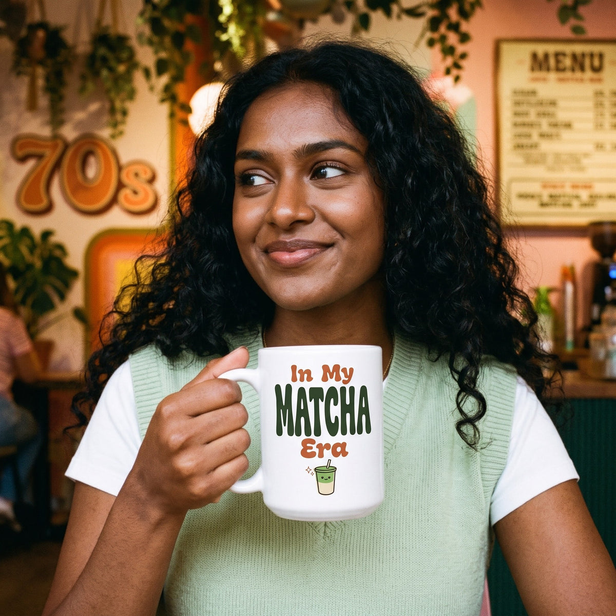 In My Matcha Era print — lifestyle