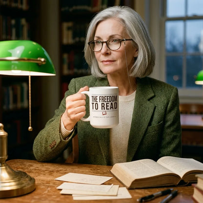 The Freedom to Read print — lifestyle