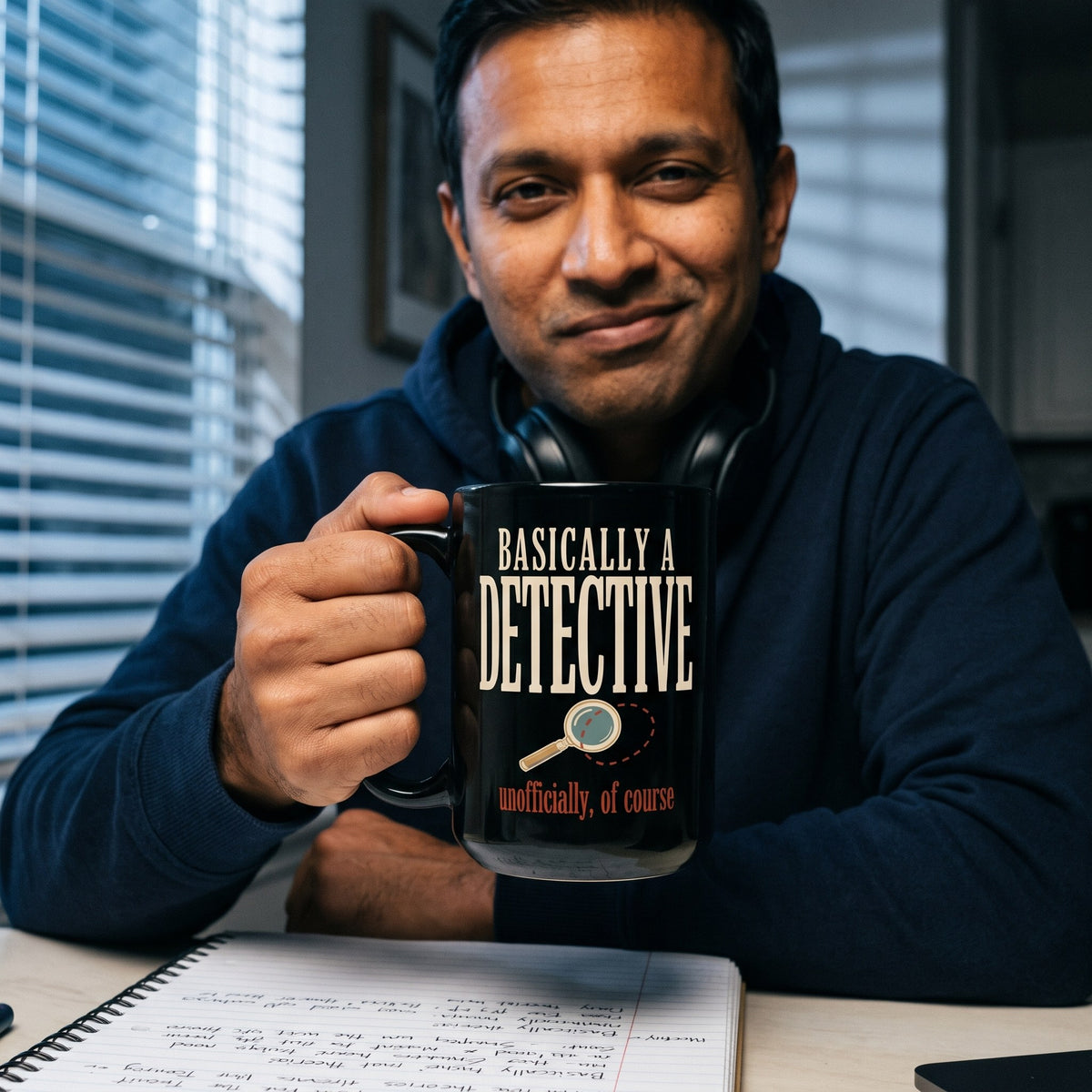 Basically A Detective print — lifestyle