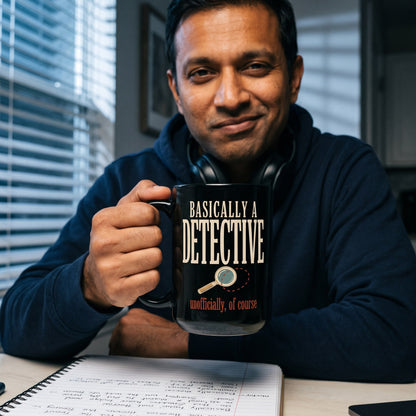 Basically A Detective print — lifestyle