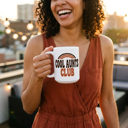 Cool Aunts Club print — lifestyle