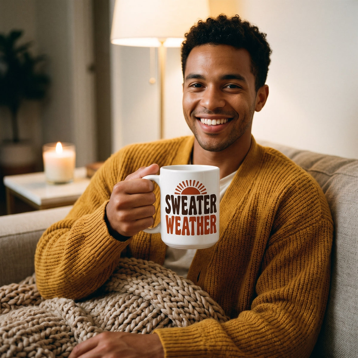 Sweater Weather print — lifestyle
