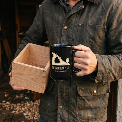 Fig. 4 The Smoothing Plane woodworking print — lifestyle