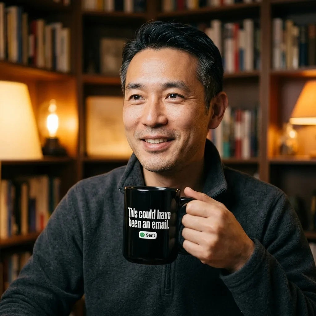 This Could Have Been An Email coffee mug — lifestyle