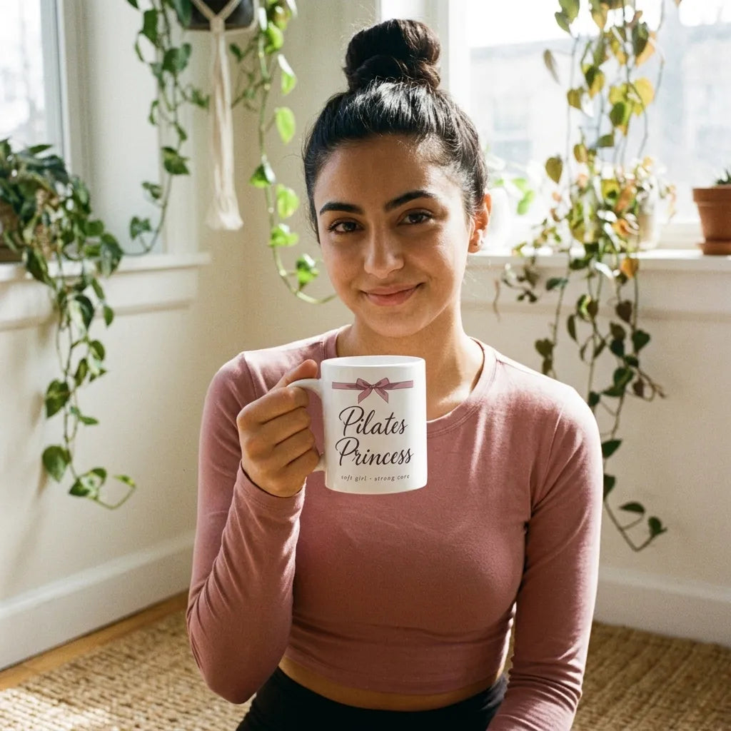 Pilates Princess print — lifestyle