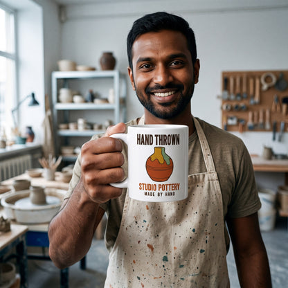 Studio Pottery Poster print — lifestyle