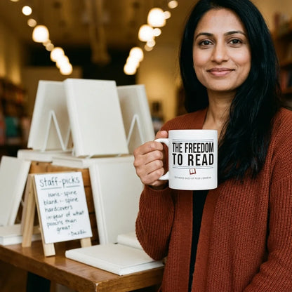 The Freedom to Read print — lifestyle