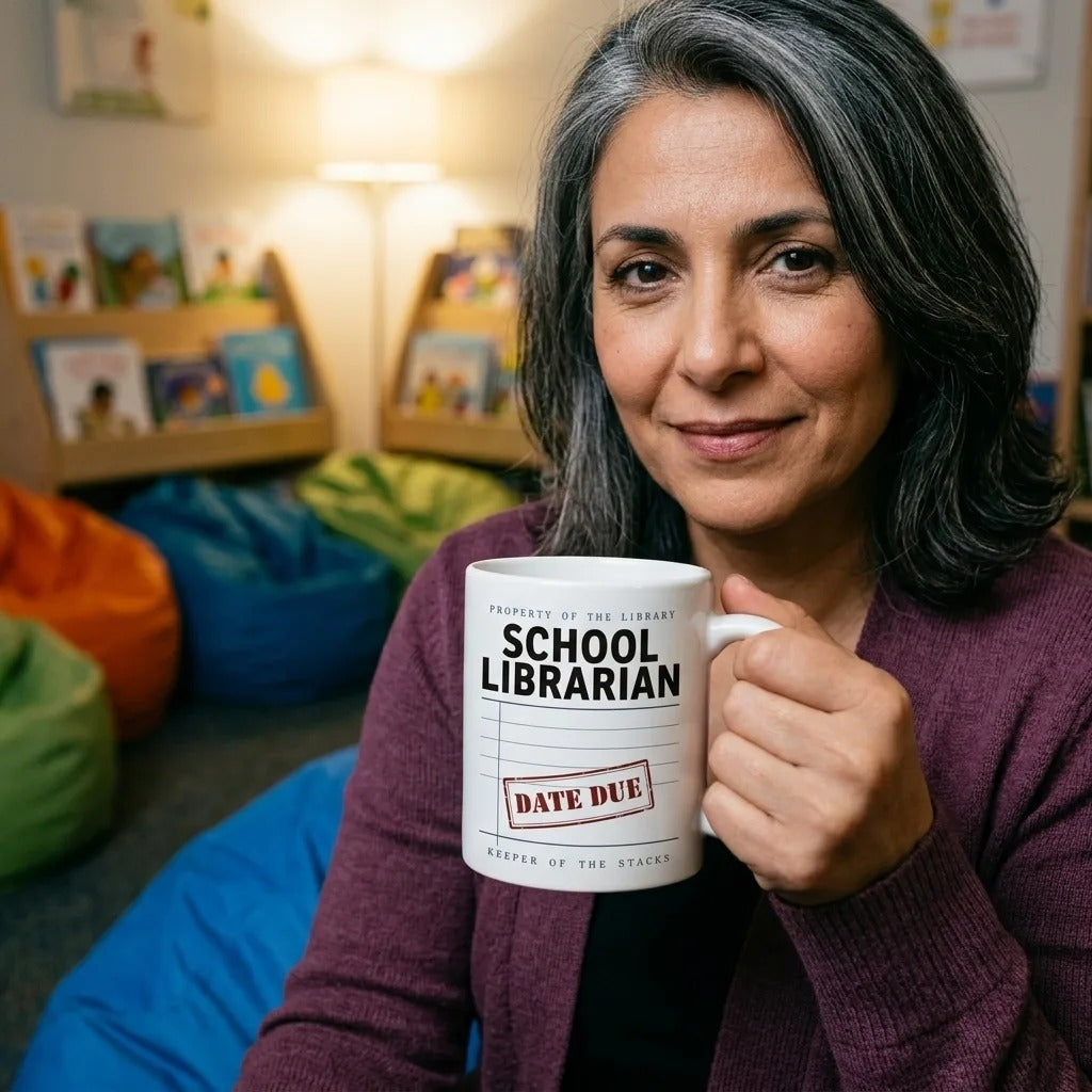Property of the School Library print — lifestyle