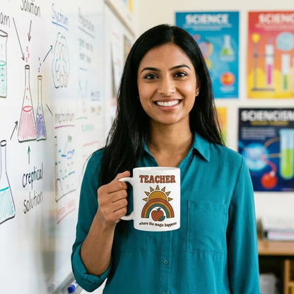 Teacher - Where The Magic Happens print — lifestyle
