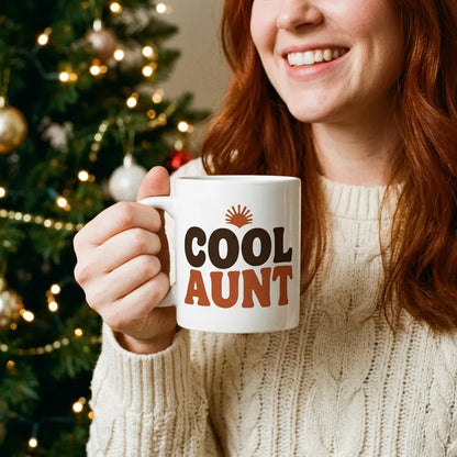 Cool Aunt print — lifestyle