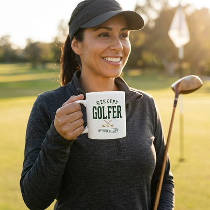 Weekend Golfer Wordmark print — lifestyle