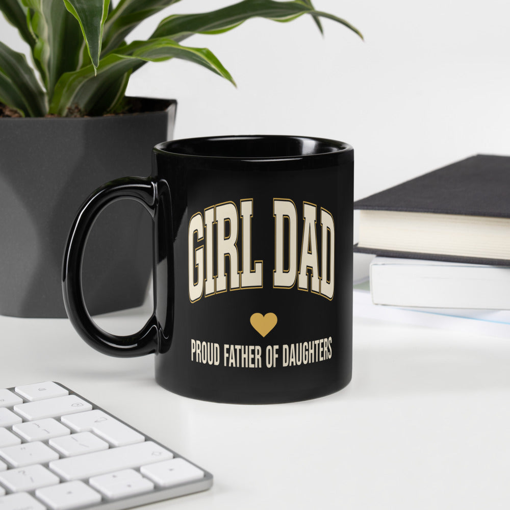 Varsity Arch Girl Dad print — 11 oz