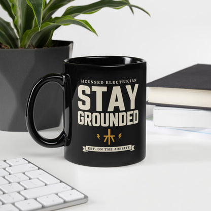 Stay Grounded print — 11 oz