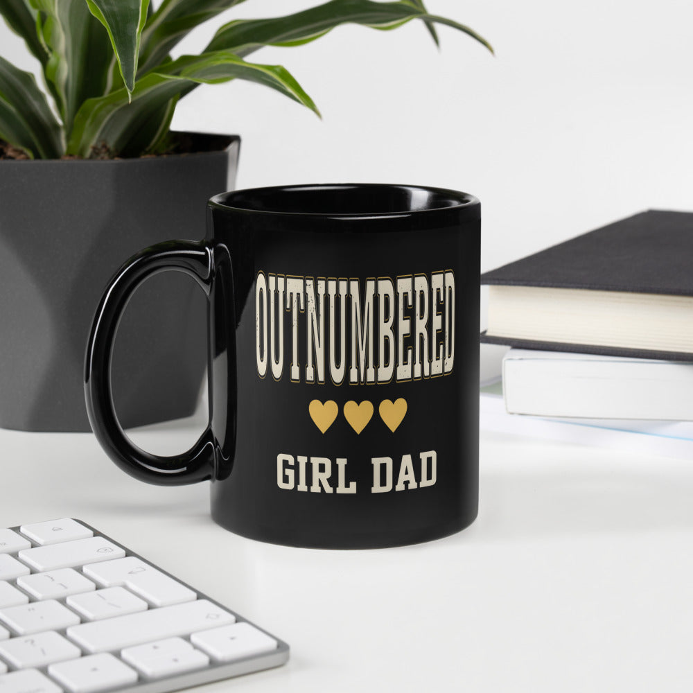 Outnumbered & Proud print — 11 oz