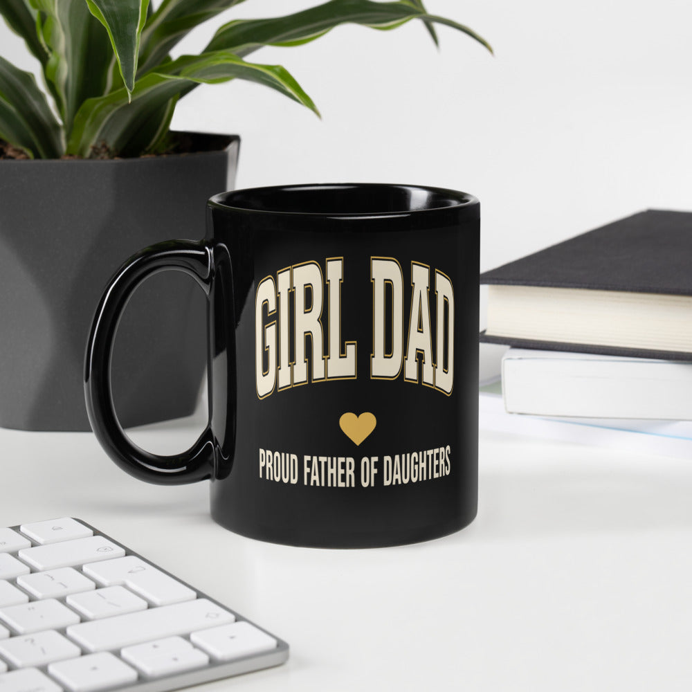 Varsity Arch Girl Dad print — 11 oz