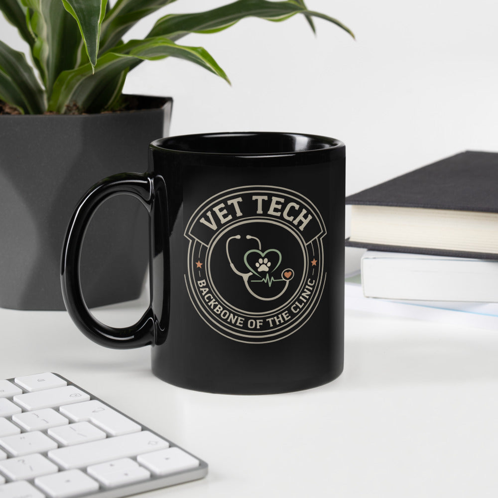 Vet Tech Crest print — 11 oz