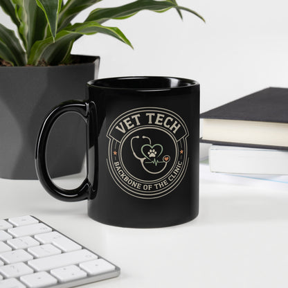 Vet Tech Crest print — 11 oz