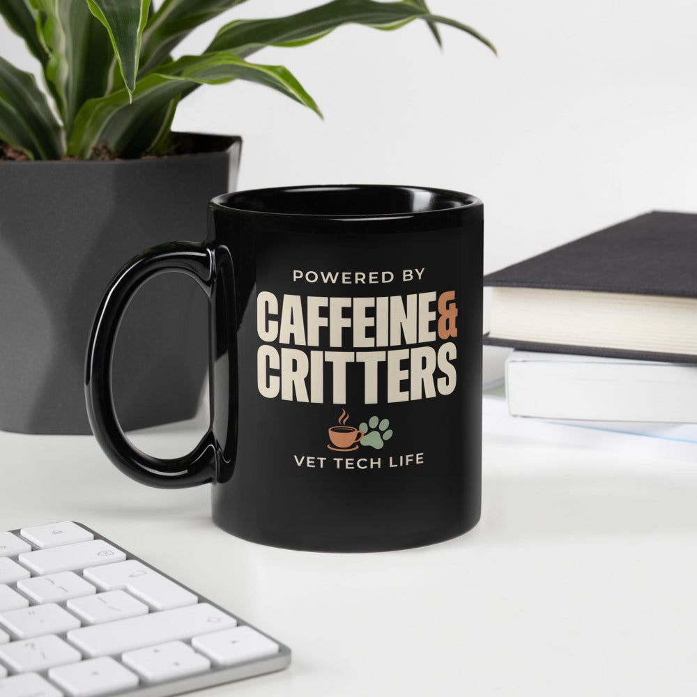 Caffeine & Critters print — 11 oz