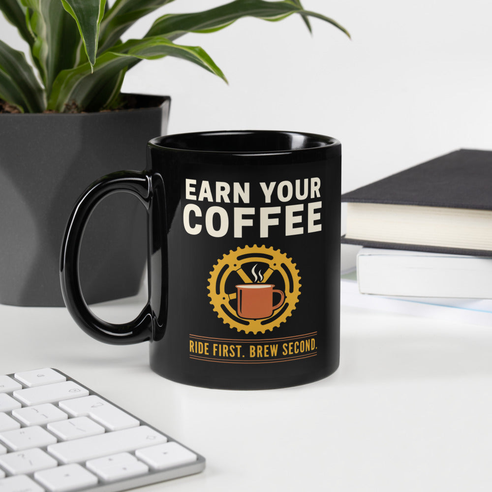 Earn Your Coffee print — 11 oz