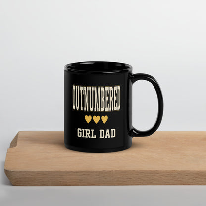 Outnumbered & Proud print — 11 oz, front