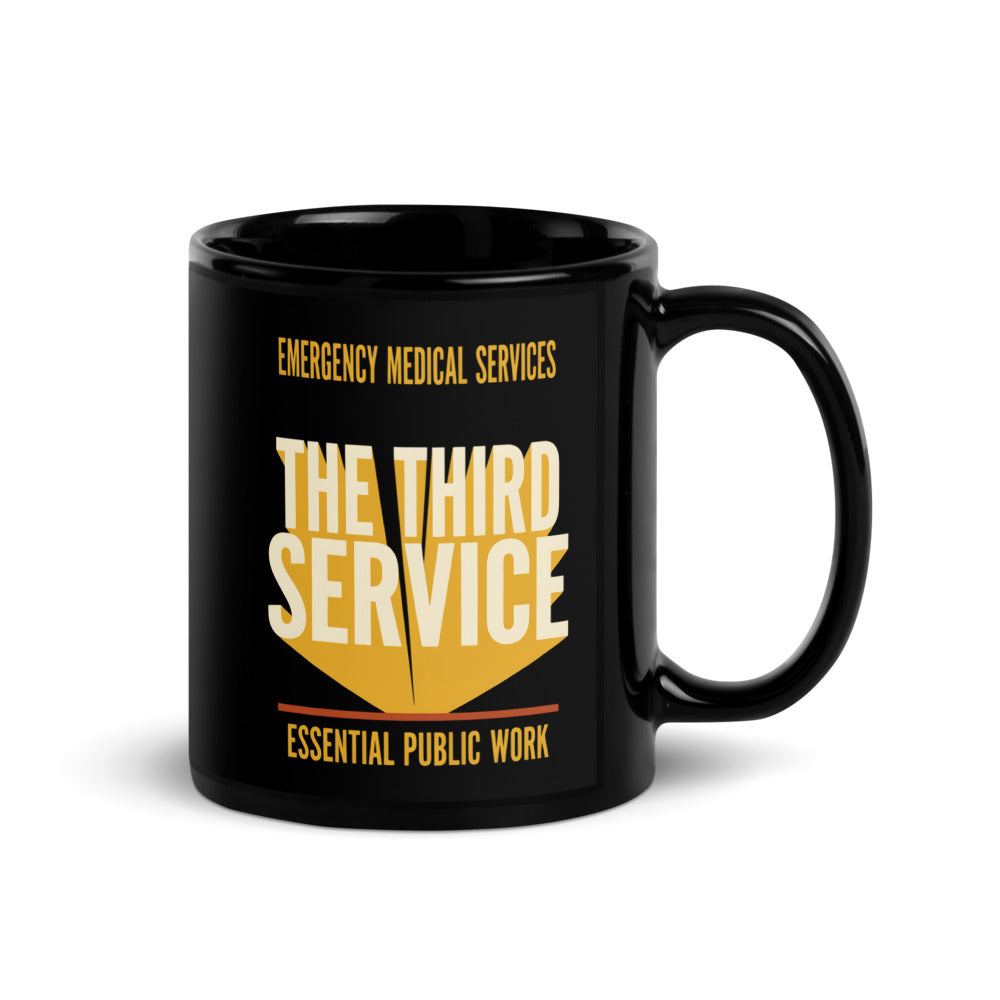 The Third Service print — 11 oz, handle on the right