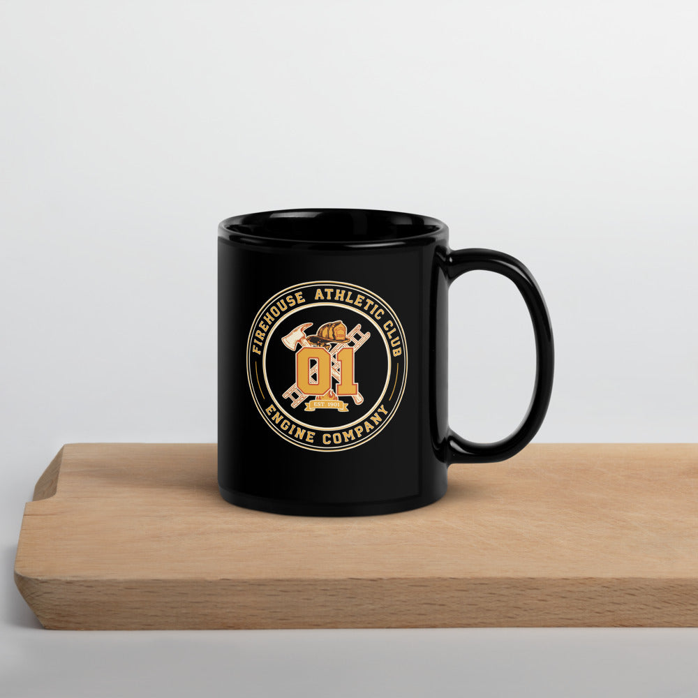Firehouse Athletic Club print — 11 oz, front