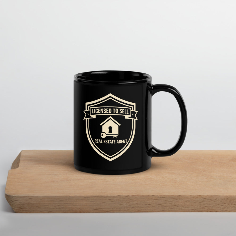 Licensed to Sell print — 11 oz, front